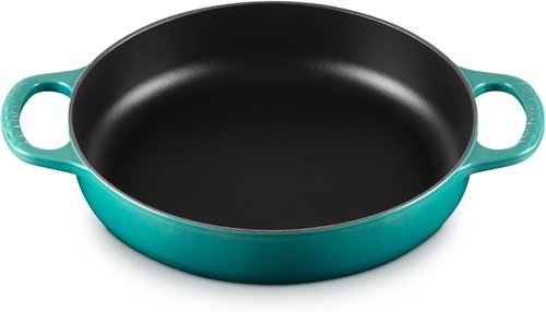 Le Creuset Enameled Cast Iron Everyday Pan - 11" | Riviera Color for Versatile Cooking