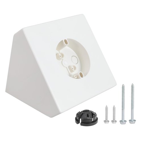 Ceiling Fan Light Fixture Mounting Box Fan Mounting Bracket FB900 Ceiling Fan Angle Mount for Cathedral Ceiling Angles of 80°and Up (1Pack)
