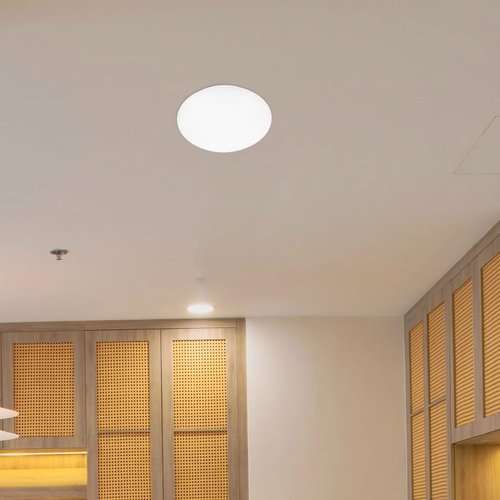 DOITOOL Ceiling Light Cover 10.61 x 3.34 Plastic Mount Ceiling Light Shade Modern Replacement Globes Lamp Shade for Lighting Fixtures