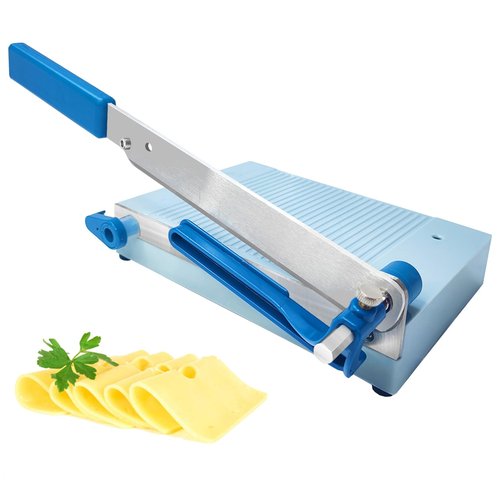 Cheese Slicer Cutter with Board, Adjustable Thickness function,Multipurpose Cheese Slicers for Block Cheese,Can Easily cutting Cheese, Strong Cutting Suitable for Cutting Sausage,spam,Cucumber, Jerky