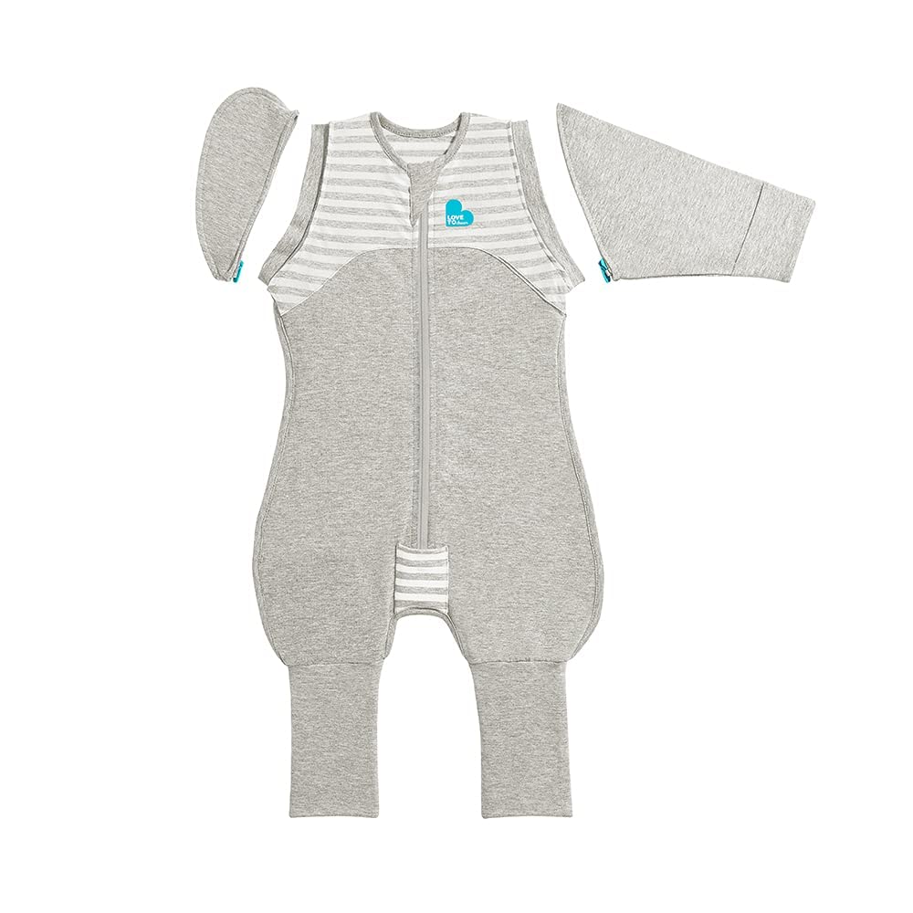 Love to Dream Swaddle UP Transition Bag Warm, Pink Silly Goose, Extra Large, 24-32 lbs, Patented Zip-Off Wings, Gently Help Baby Safely Transition from Being Swaddled to Arms Free