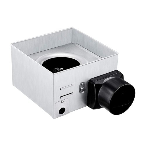 Tech Drive Bathroom Exhaust Fan 90 CFM 1.5 Sone, Very Quiet Ceiling Mounted Ventilation Fan,White Plastic Grille,Easy to Install