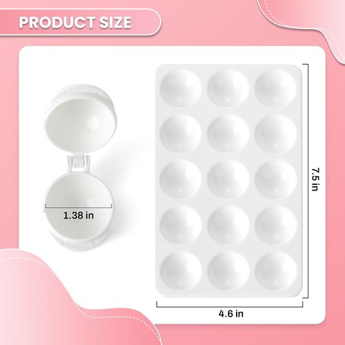 MITCHENIFY Cake Pop Mold Set - Round Sphere Press with Tray for Baking | Perfect for Parties & Desserts
