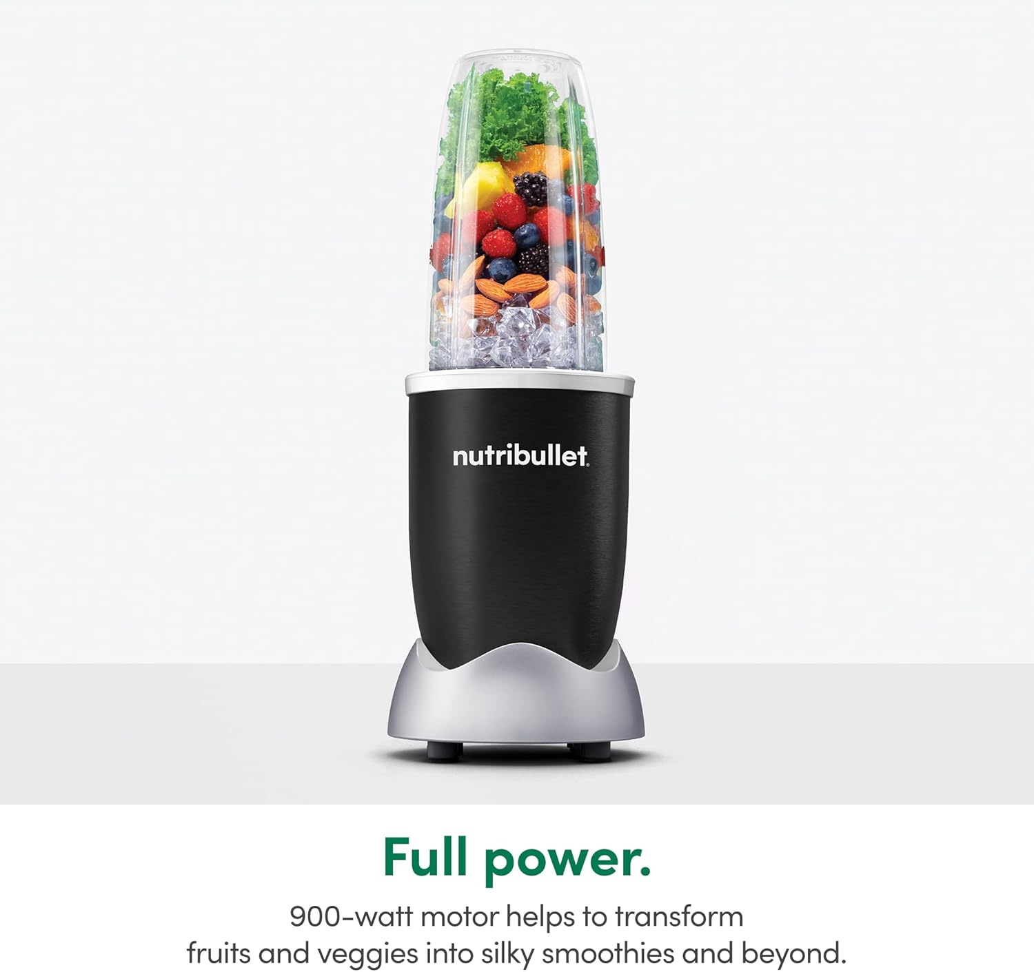 NutriBullet Pro 13-Piece Blender Set - Powerful 900W Motor in Sleek Onyx Black