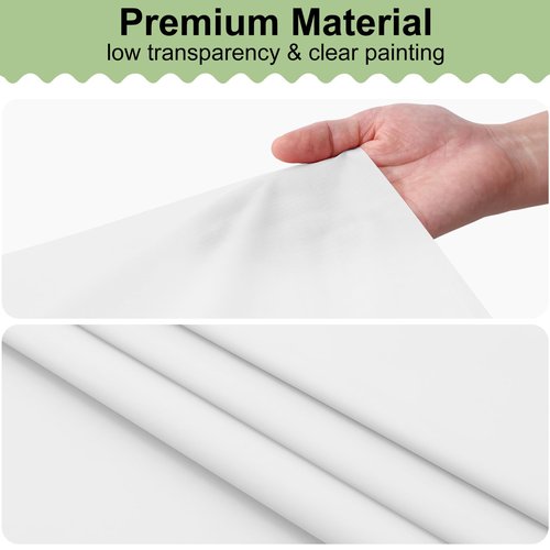 misaya 4 Packs Disposable Plastic Table Cloth, 84" Round Waterproof Tablecloth, Leakproof & Sturdy Decorative Table Covers for Picnic, Party and Outdoor, White