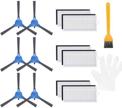 JJ Neumann Replacement Parts Accessories Compatible with Coredy Robot Vacuum Cleaner R3500/3500S,R650/R750 (R700),R600,Goovi 1600PA,XIEBro K10,iMartine C800/D900/900C,DEENKEE DK600,Bagotte BG600,