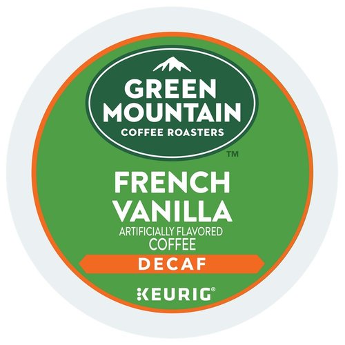 Keurig Green Mountain French Vanilla Decaf Coffee K-Cup Packs - 48 Count for Rich Flavor