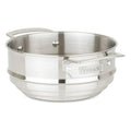 Viking Steamer Insert and Colander, Stainless Steel Pot Strainer, Fits 2-4 Quart Sauce Pan and 6.25-8 Inch Sauce Pans and Casseroles, Dishwasher and Oven Safe, Silver