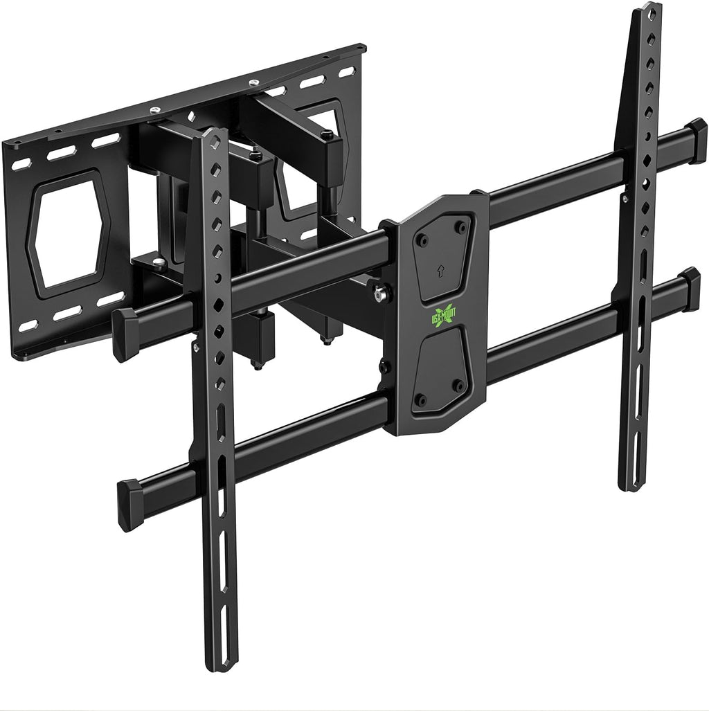 USX MOUNT Full Motion TV Wall Mount - Fits 42-82 Inch TVs Up to 120lbs | Articulating Swivel & Tilt, Max VESA 600x400mm