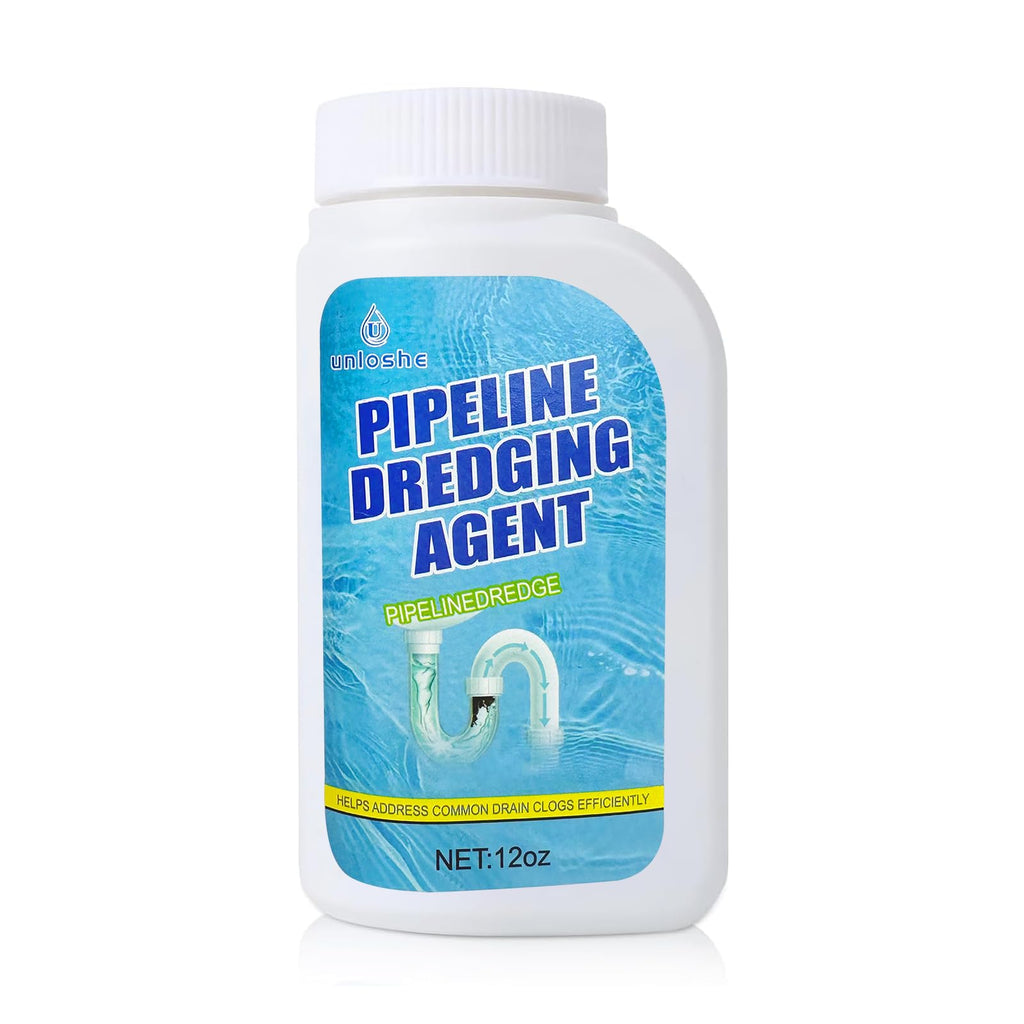 Pipeline Dredging Agent, Drain Clog Remover, Powerful Sink Drain Cleaner for Bathroom and Kitchen Sink Pipe Unclog (1PCS)
