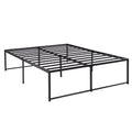 VECELO 18" Metal Platform Bed Frame/Mattress Foundation/No Box Spring Needed (Full Size)