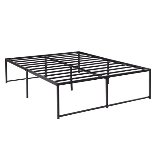 VECELO 18" Metal Platform Bed Frame/Mattress Foundation/No Box Spring Needed (Full Size)