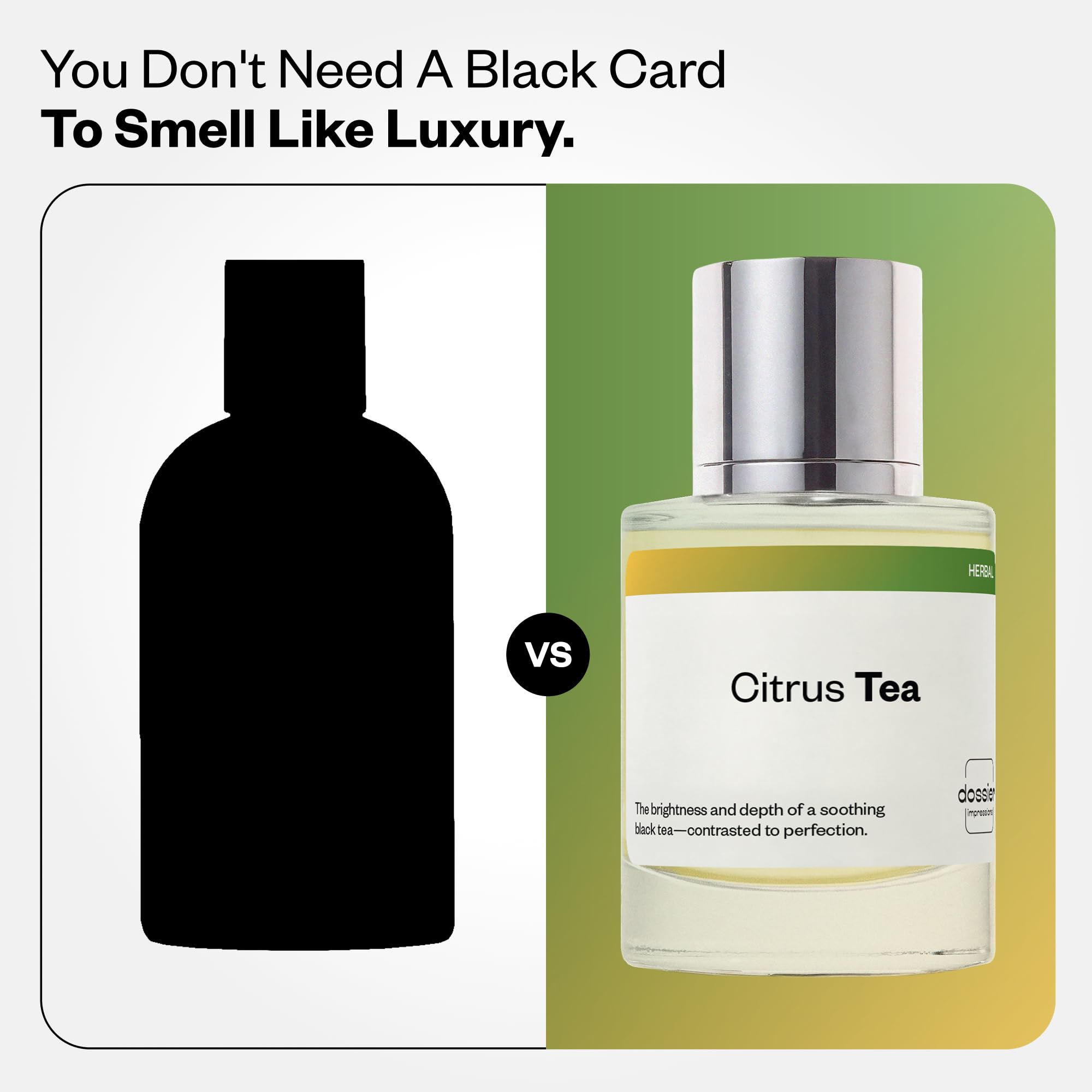 Dossier - Citrus Tea - Eau de Parfum - Inspired by Thé Noir 29 - Long-Lasting Fragrance - Unisex - 1.7 fl oz (50ml)