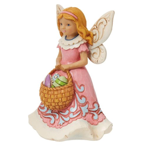 Enesco Jim Shore JS HWC Fig Easter Fairy, Figurine, 4.02in H