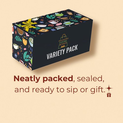 Coffee Pods Variety Pack – 16 Count K-Cups Sampler – Includes Dark, Medium, Light & Flavored Roasts – for Coffee Lovers, in Gift Box