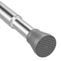 Shower Curtain Rod Tension Curtain Rod 30-64 Inch Silver Shower Rod Curtain Rod no Drilling Expandable Tension Curtain Rod Spring Curtain Rod for Bathroom Closet Doorway Door
