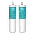AQUACREST DW80/90 Under Sink Water Filter, Replacement for Aqua-Pure AP-DW80/90, AP-DWS1000, Kohler K-201-NA, Kohler K-202-NA (Pack of 2), Model No. WF60-80/90