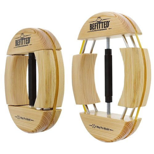 Befitted 4-Way Wooden Hat Stretcher for Adults – Black Hat Stretcher & Maintainer – Professional-Grade, Simple & Easy to Use
