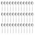 Gymdin 36 Pieces Teaspoons Set, 6.2 Inches Stainless Steel Teaspoons Silverware, Small Spoons, Mirror Polished & Dishwasher Safe, Tea Spoons Suitable for Home, Kitchen and Restaurant
