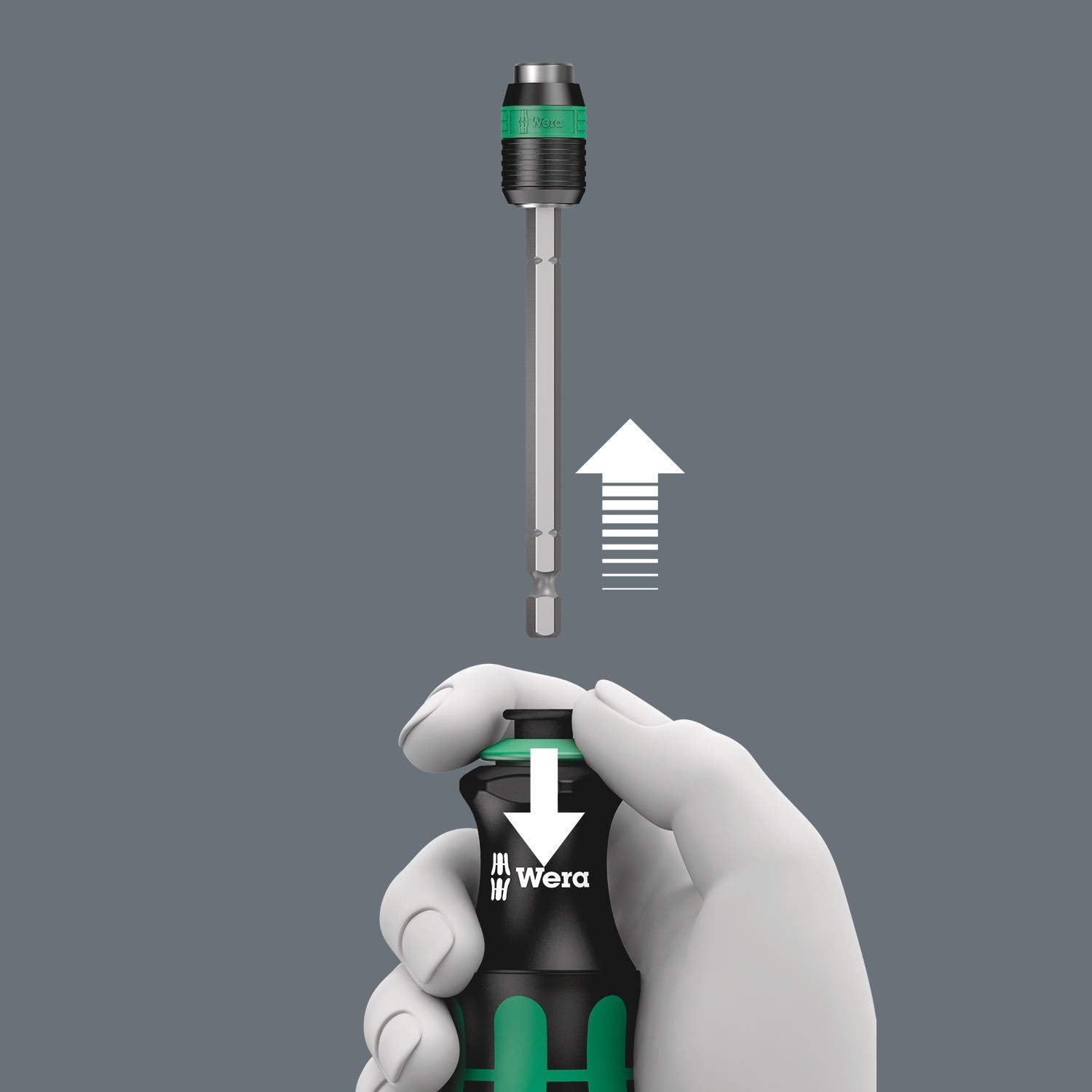 Wera KK 26 7-In-1 Bitholding Screwdriver - Removable Bayonet Blade for Versatile Use