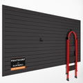 FRAYSCENT Slat Wall Paneling - Durable 4'x8' Slate PVC Panels for Garage Storage & Organization