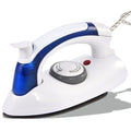 Portable Mini Steam Iron, Handheld Folding Flat Iron for Clothes, Non Stick Sole Plate, Temperature Control, Small Size for Home Travel