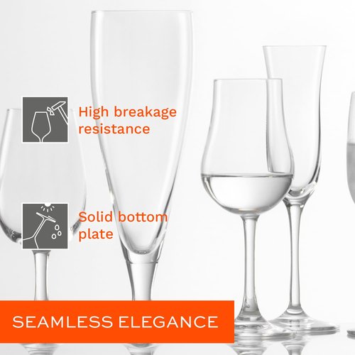 Stölzle Lausitz Set of 6 Brandy Glasses (CLASSIC). Dishwasher Safe Liqueur Glasses (6.25 Fl oz). Durable Bourbon Snifter Glass - Genuine Stölzle Glassware