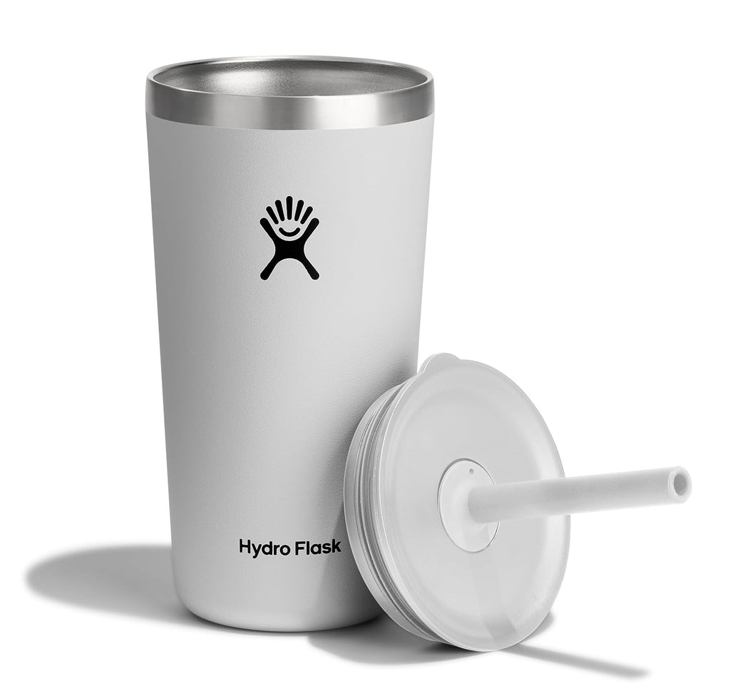 20 OZ All Around Tumbler Straw LID White