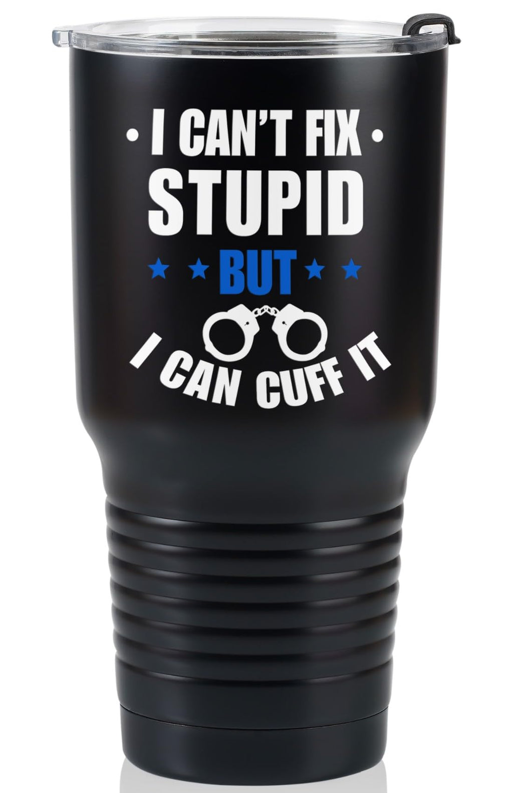Onebttl 30 oz Stainless Steel Tumbler - Funny Gifts for Police Officers, Law Enforcement, Correctional Officers, Retirement, Graduation