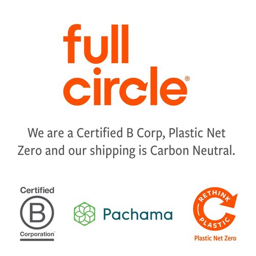 Full Circle Renew, Essential Cleaning Cloths, Ultra-Durable Recycled Microfiber, Variety Pack for Cleaning Glass, Grease, Stainless Steel, Bath & Tile, and Dust, Machine Washable - Set of 5