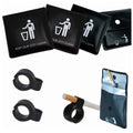 4Pcs Pocket Ashtray Pouch Portable Outdoor Travel Ashtray and 2Pcs Silicone Cigarette Holder