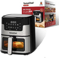 Air Fryer 10-in-1 by [Brand Name] - 5.3QT Compact Oil-Free Cooker with Digital Control | Healthy Cooking, Black