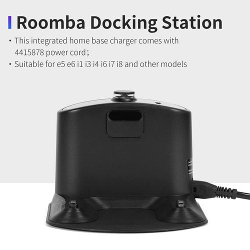 Roomba Charger Dock, Roomba Charging Base, Replacement Roomba Docking Station for Roomba e5 e6 i1 i3 i4 i6 i7 i8 500 600 700 800 900 Series -Charger ADF-N1 17170 17064, 4452369