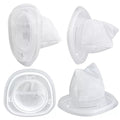 Fugedox HNVCF10 Vacuum Filter Replacements for Black and Decker Dustbuster Hand Vacuum HNVC115, HNVC215, HNVC220 Series (HNVCF10) Washable, 4 Pack