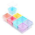 Gemice BPA-Free Silicone Freezer Molds with Base, Individual 8-Pack 1-Cup Portion Soup Cubes Freezer Tray with Lids for Food Storage, Oven & Dishwasher Safe, Silicone Freezer Containers for Meal Prep