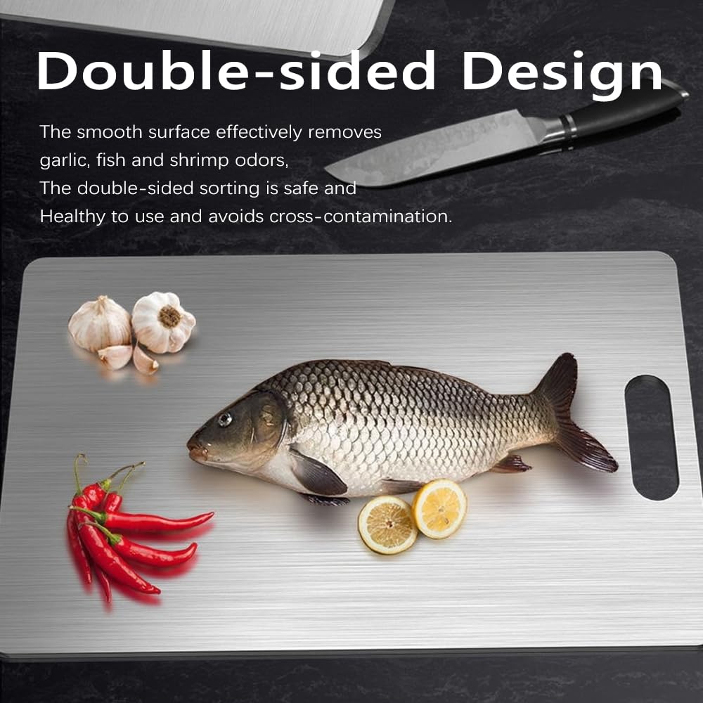 DEFEK 3 pack Titanium Cutting Boards for Kitchen -Titanium Cutting Board 107