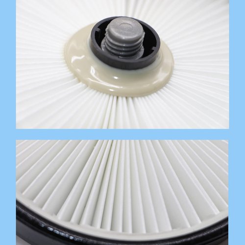 Aolleteau 2087 Filter Compatible with Bissell 2087 Series Pet Hair Eraser Lift-Off Upright Vacuum 2087 20872 20874 20878 2087Q 2087R (1 Pack Post-Motor Filter & 1 Pack Pre-Motor Filter)