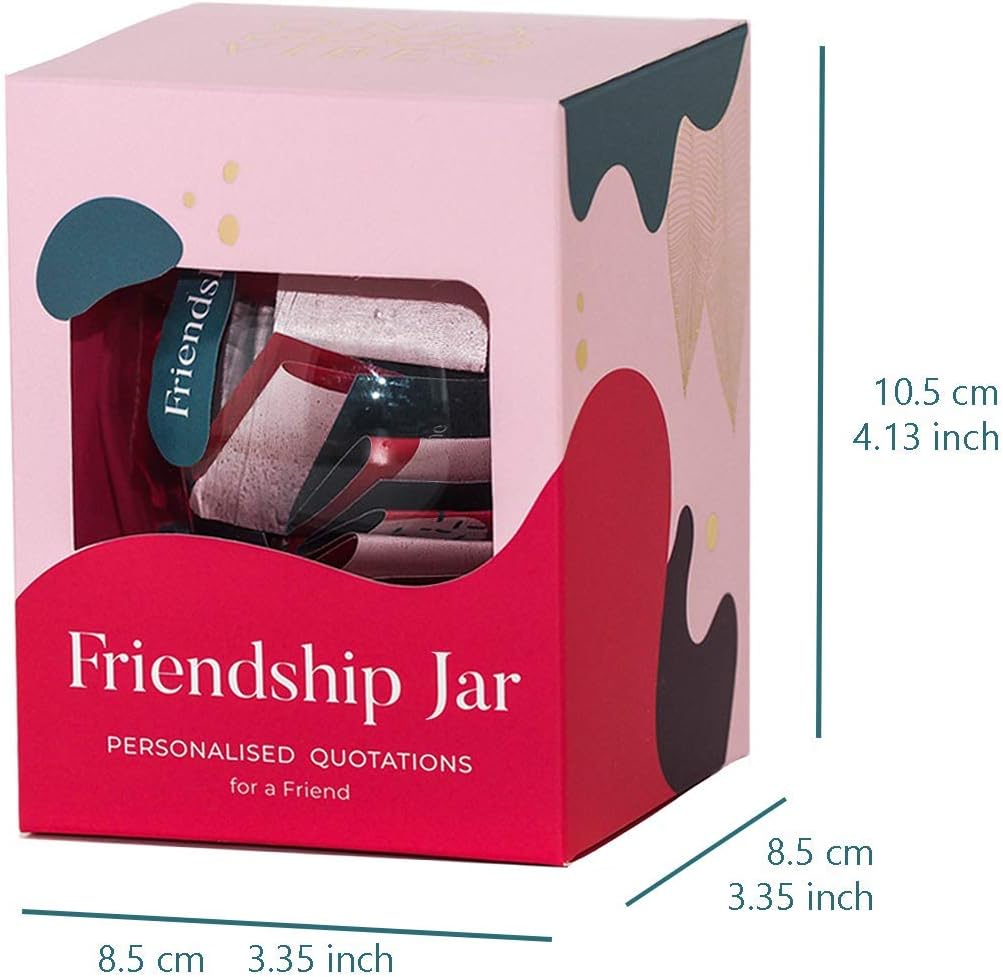 Only Good Vibes Gift Jar - 31 Positive Quotations for Friends, Sisters & Loved Ones | Perfect for Birthdays & Special Occasions