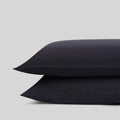 Fabdreams 100% Organic Cotton King Pillow Case Set | California King Size Pillow Case Set | 400 Thread Count | GOTS Certified | Long Staple Cotton | Soft Silky Shiny | 20" x 40" | Dark Blue