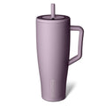 BrüMate Era 40 oz Tumbler with Handle and Straw | 100% Leakproof Insulated Water Bottle Tumbler with Lid and Flexible SoftSip Straw | Made of Stainless Steel | Cup Holder Friendly | 40oz (Lilac Dusk)