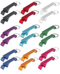 Gaahkai 18PCS 9 Colored Keychain Bottle Opener for Men, Small Key Chain Beer Opener