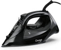 OMAIGA 1500W Steam Iron - Rapid Heating, Non-Stick Ceramic Soleplate, Auto-Off | Black