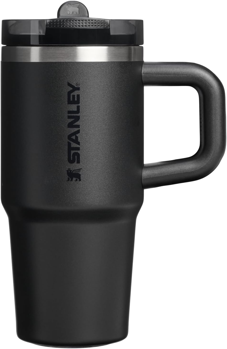 STANLEY Quencher ProTour Tumbler - 14 oz Insulated Stainless Steel Cup with Leakproof Lid & Built-In Straw | Black 2.0