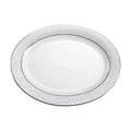 Mikasa Parchment Oval Serving Platter, 14-Inch, White - L3438-314