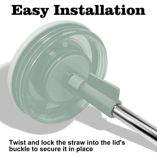 Replacement Stainless Steel Straws Compatible With Brümate Era 40 oz, 5 Straws Set for Brümate, Reusable Accessories for Brumate, Tumbler Straw Covers for BrüMate Era Tumbler (Blue)