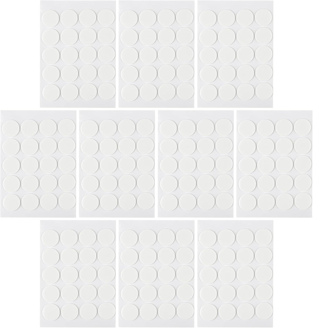 Skiennix Candle Wick Stickers - Heat-Resistant Double-Sided Adhesive for Candle Making | 200 PCS