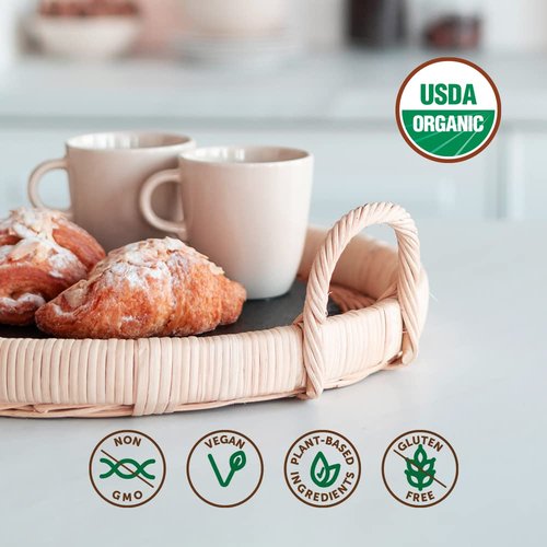 Super Organics Energy Boost Coffee Brew Cups with Superfoods & Probiotics Keurig K-Cup Compatible Energizing, Stamina Medium Roast, USDA Certified Organic, Vegan, Non-GMO, 60ct