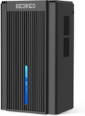 Dehumidifier | 95OZ Home Dehumidifier - Quiet Operation, Auto Shut Off & 7 Color Ambient Light (Black) for Up to 1000 Sq.Ft