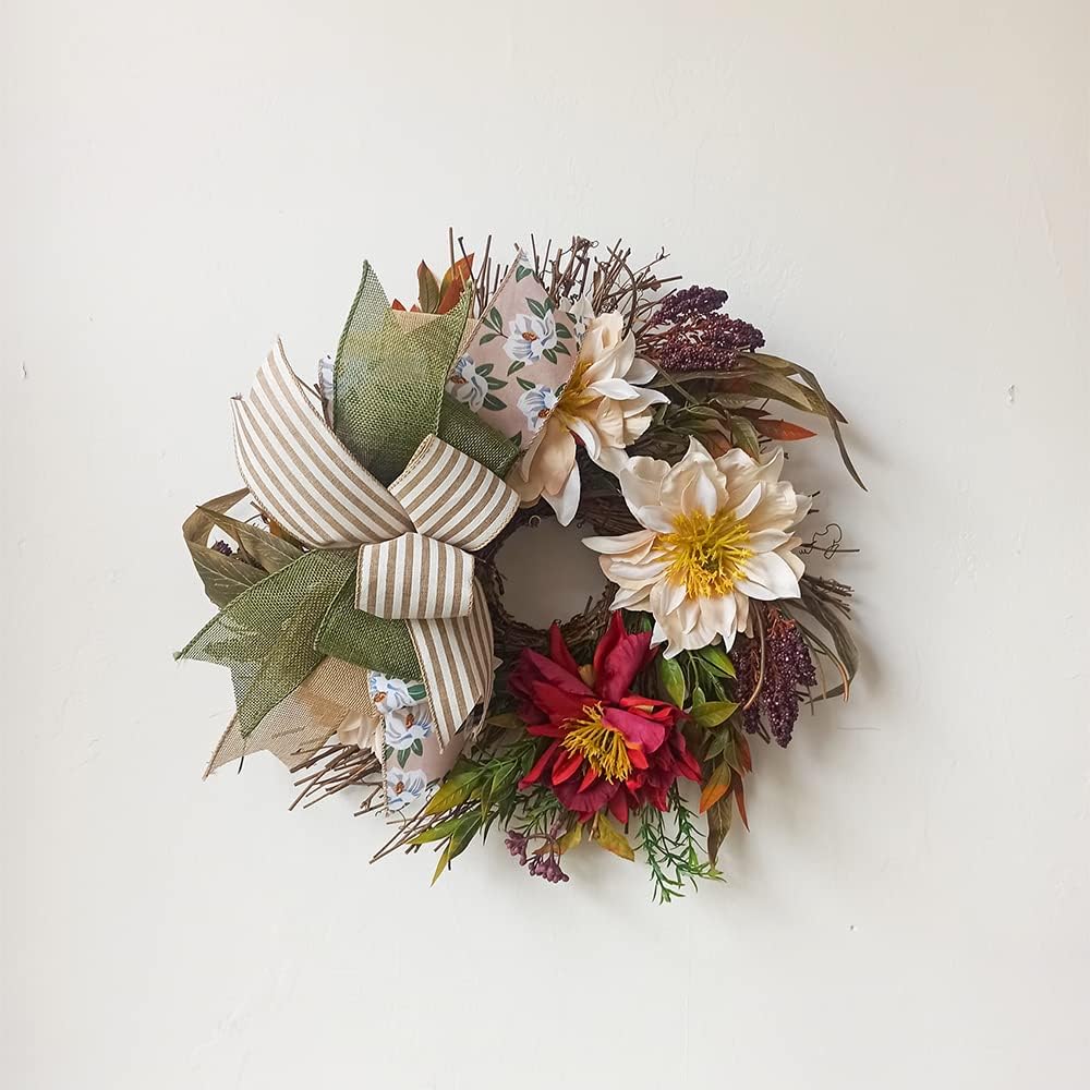 Regine Switzerland Rustic Wreath Bow - Vintage Farmhouse Everyday Decor for Signs & Lanterns | Perfect for Home Hangers