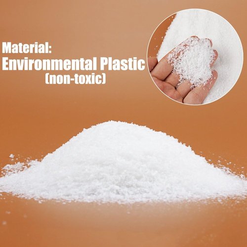 Artificial Snow - 8 Liters of Realistic Decorative Snow for Crafts & Holiday Decor